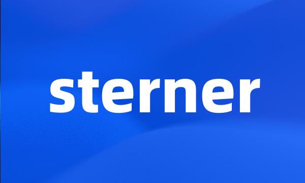 sterner