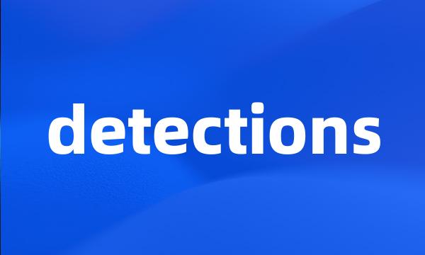 detections