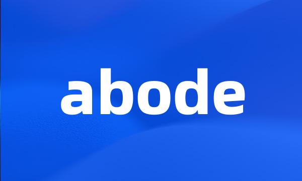 abode