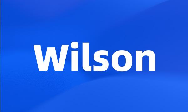 Wilson