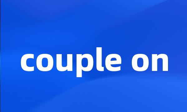 couple on