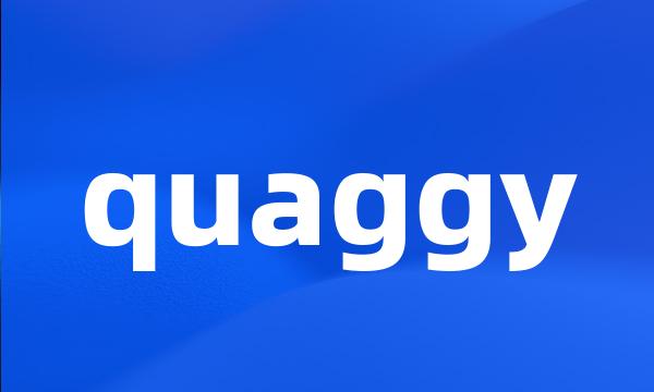 quaggy