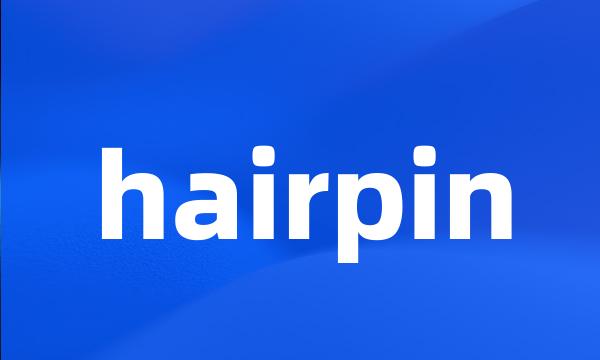 hairpin