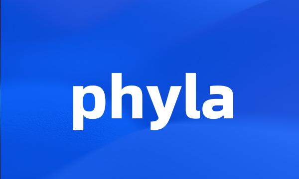 phyla