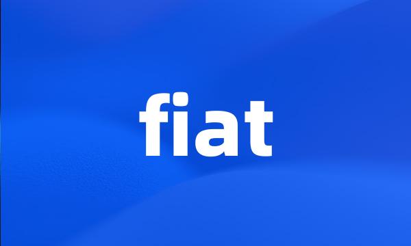 fiat