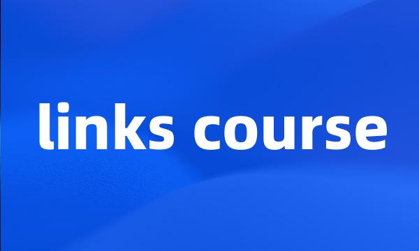 links course