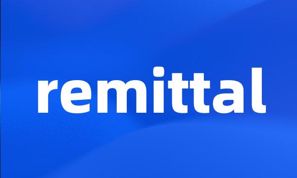 remittal