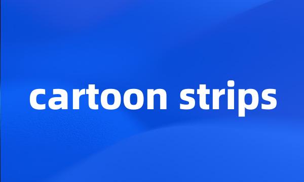 cartoon strips