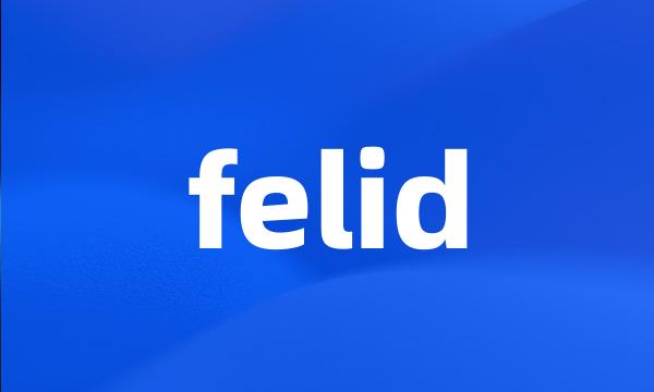 felid