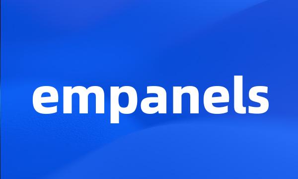 empanels