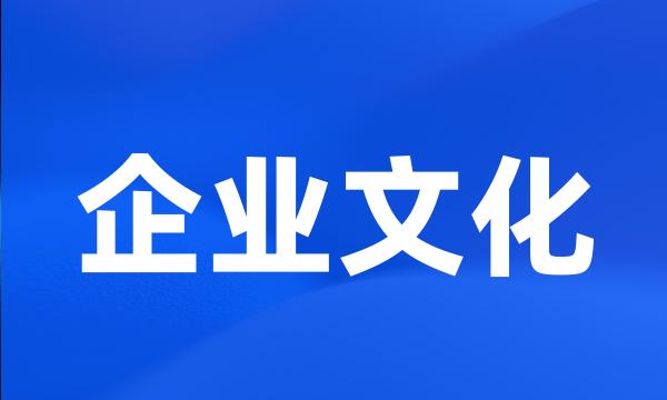 企业文化