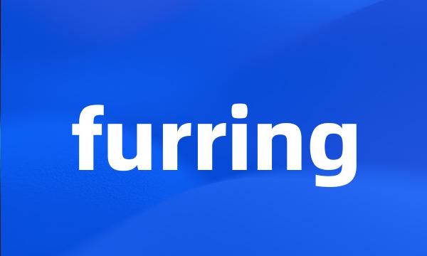 furring