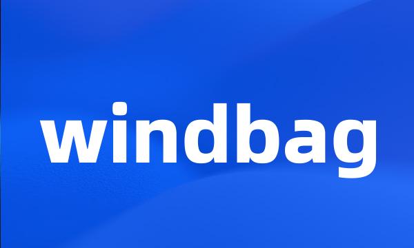 windbag