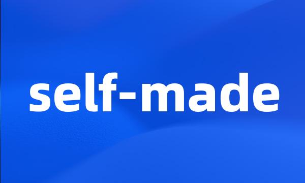 self-made