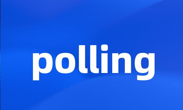 polling