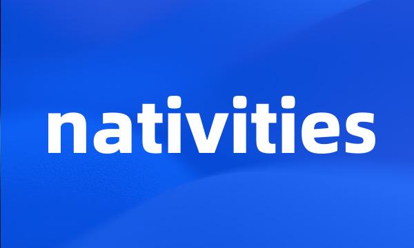 nativities