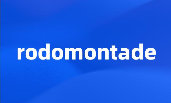 rodomontade