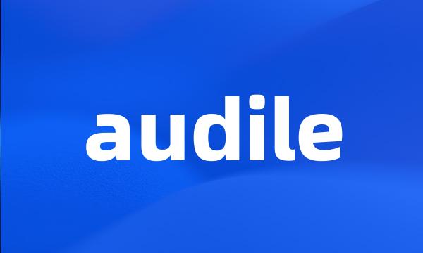 audile