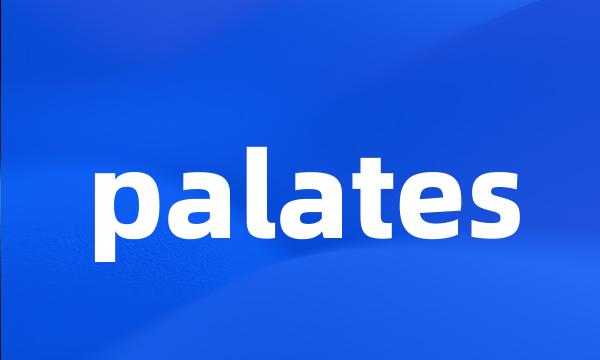 palates