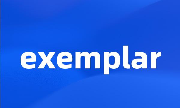 exemplar