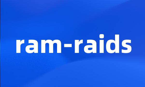 ram-raids