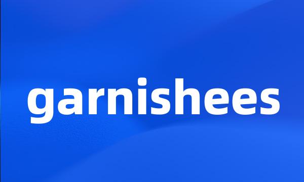 garnishees