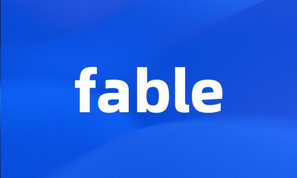 fable