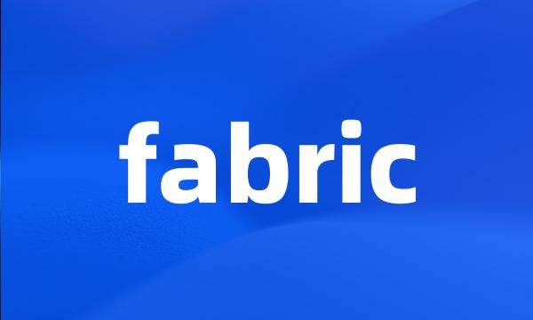 fabric