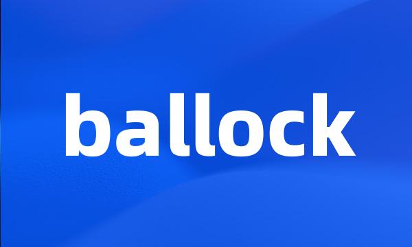 ballock