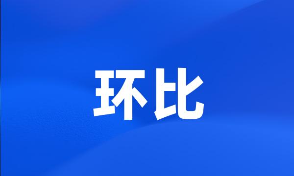 环比