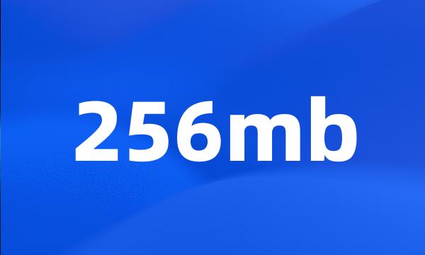 256mb