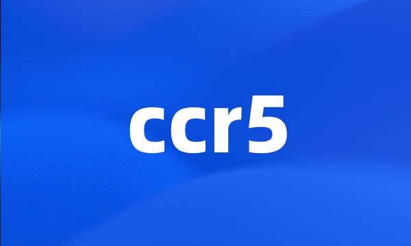 ccr5