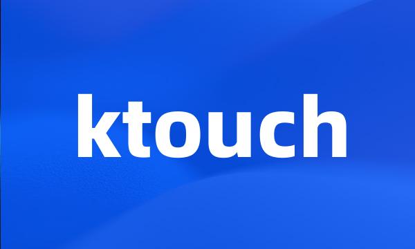 ktouch