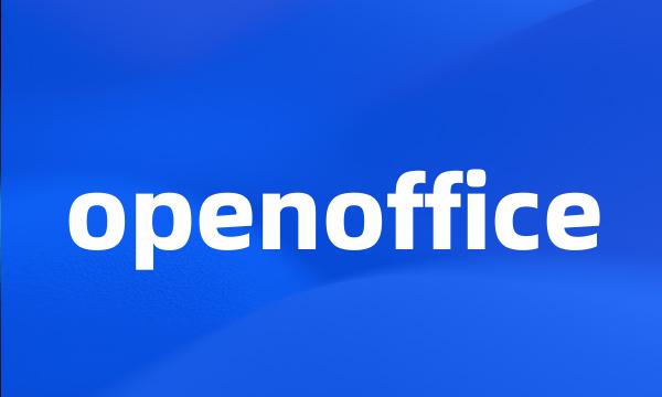 openoffice