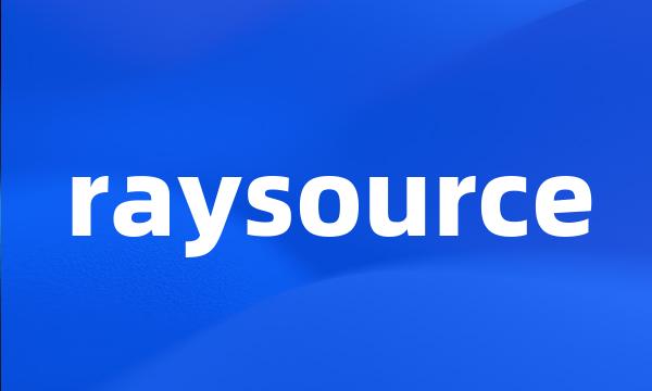 raysource