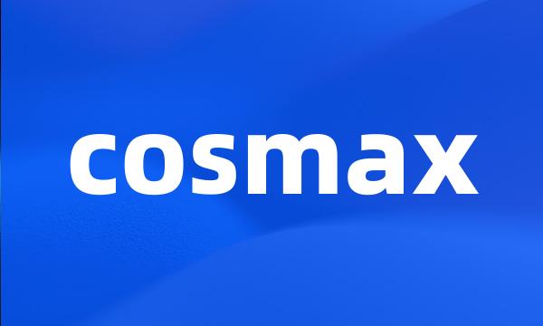 cosmax