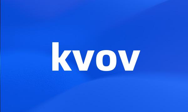 kvov