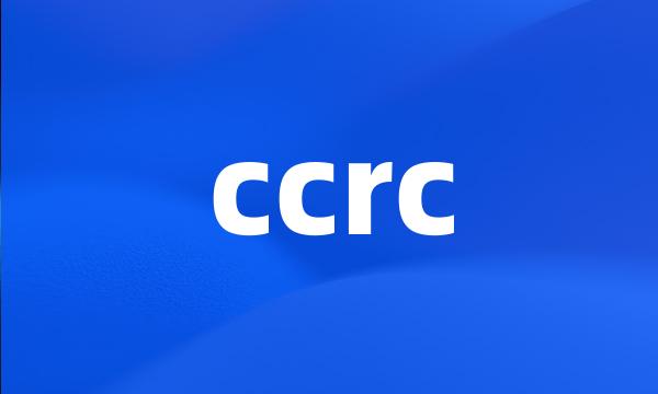 ccrc