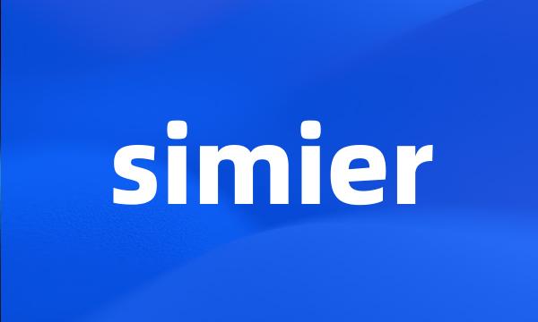 simier