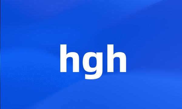 hgh