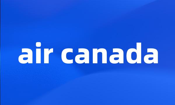 air canada