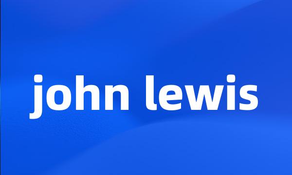 john lewis