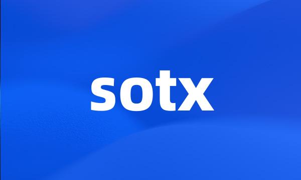 sotx