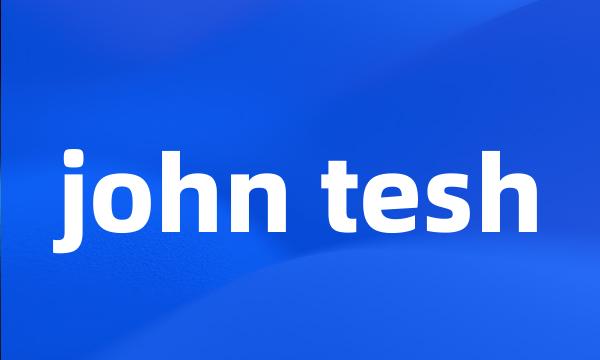 john tesh