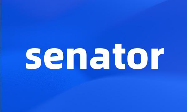 senator