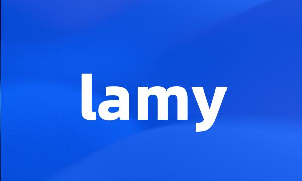 lamy