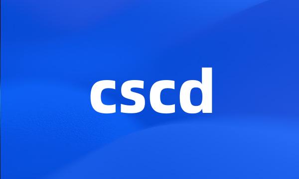 cscd