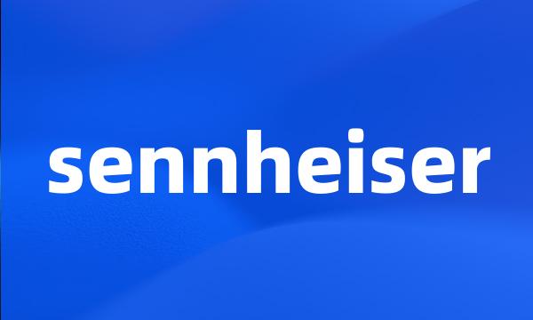 sennheiser