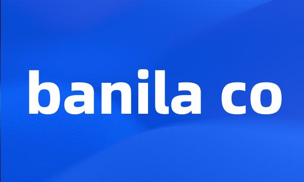 banila co