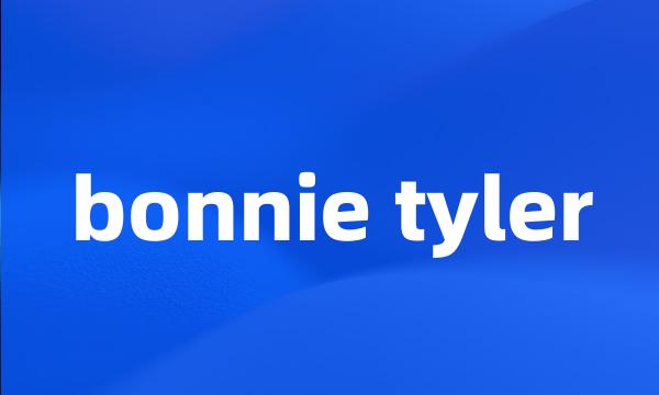 bonnie tyler